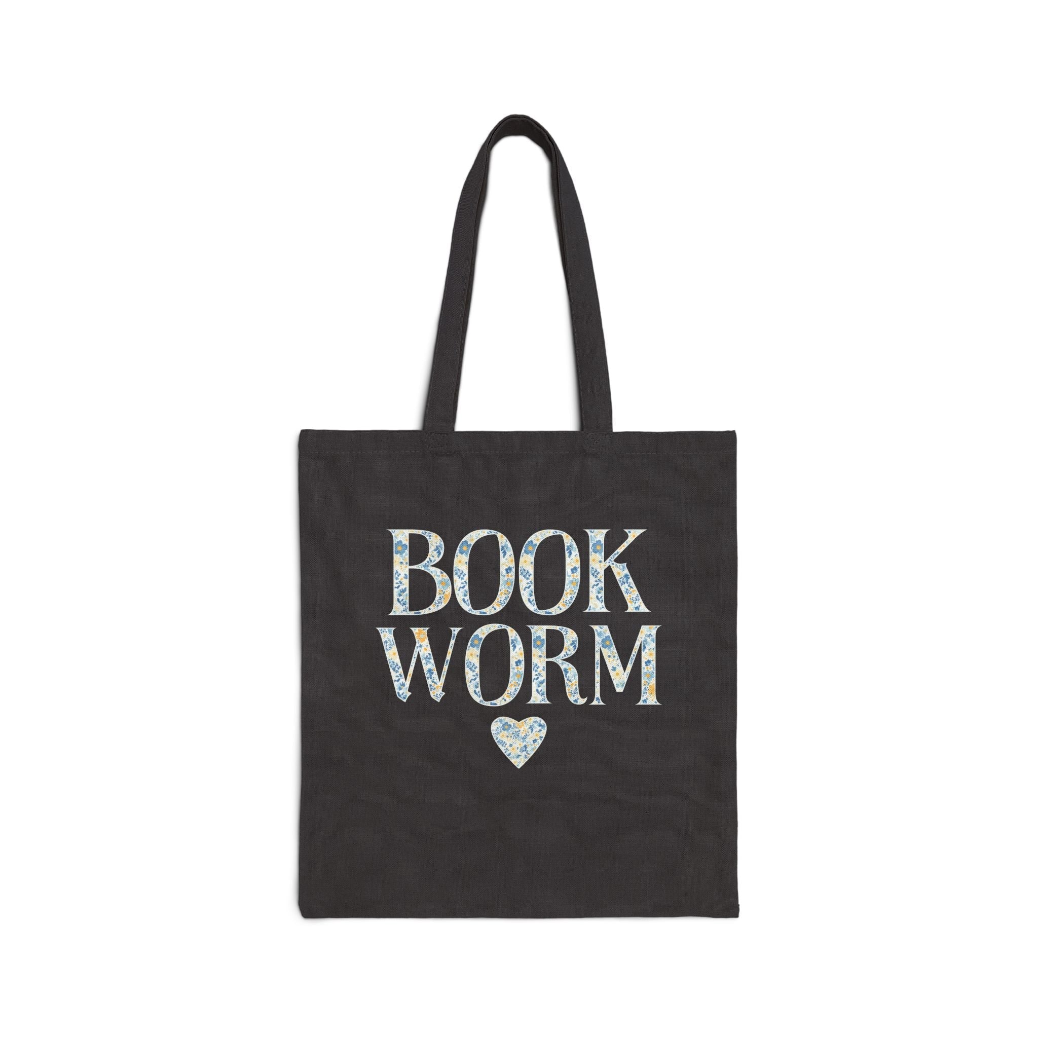 Cute Bookworm Tote Bag