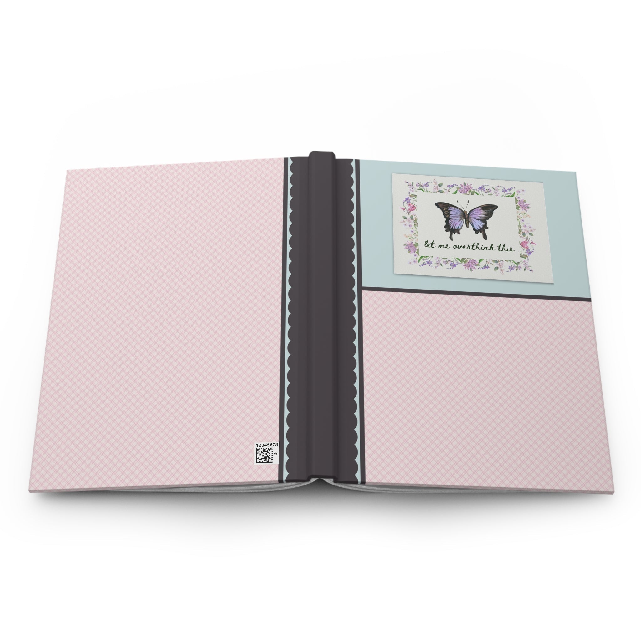 Cute Butterfly Journal: Let Me Overthink This