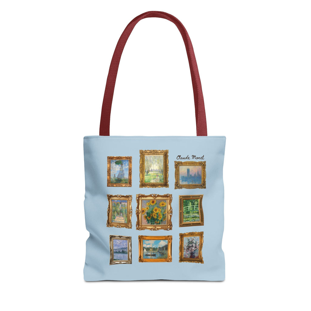 Cute Claude Monet Tote Bag for Art Historian or Friend Who Loves Art