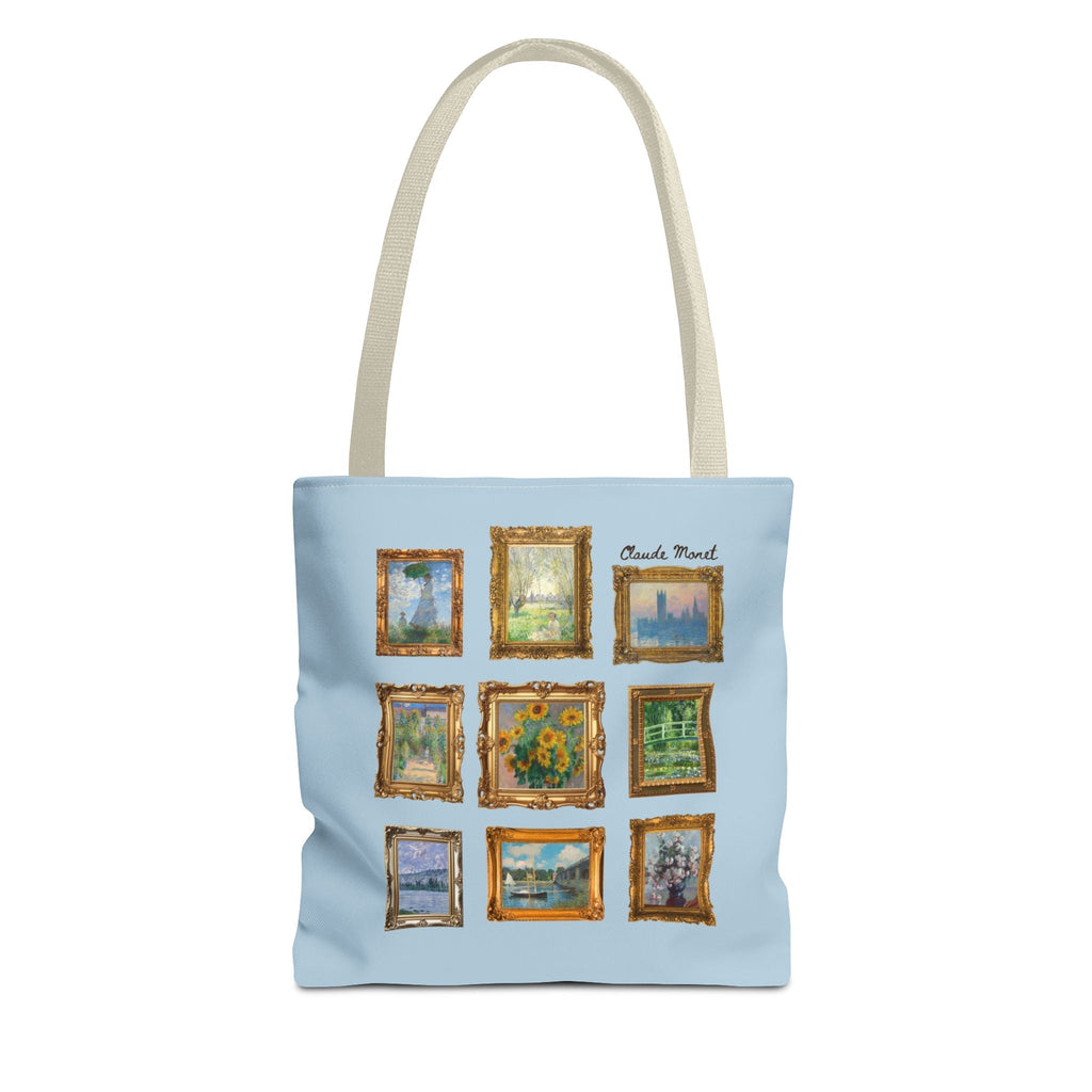 Cute Claude Monet Tote Bag for Art Historian or Friend Who Loves Art