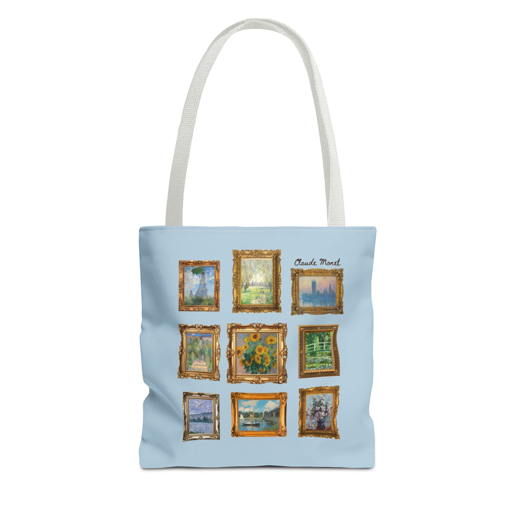 Cute Claude Monet Tote Bag for Art Historian or Friend Who Loves Art