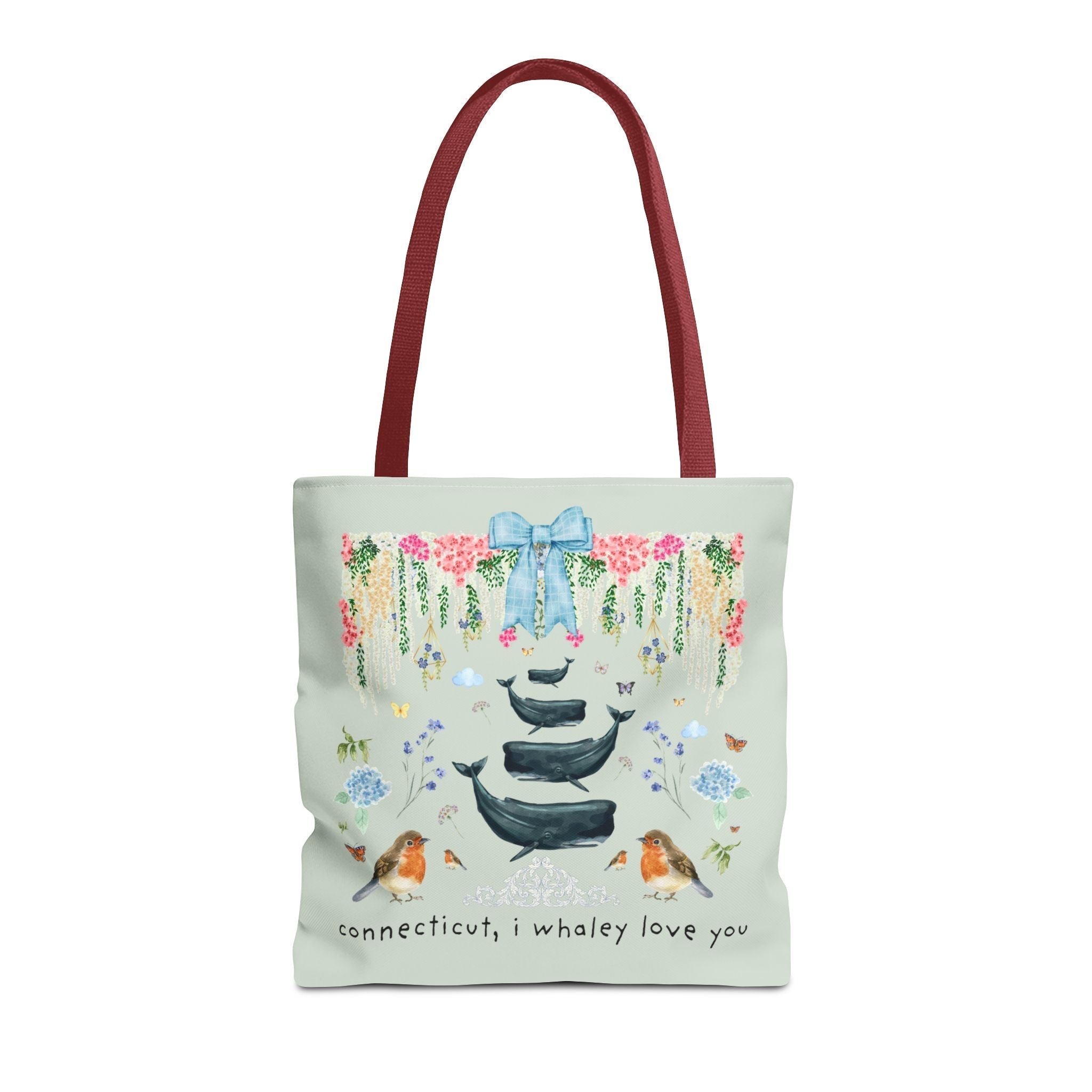 Cute Connecticut Tote Bag
