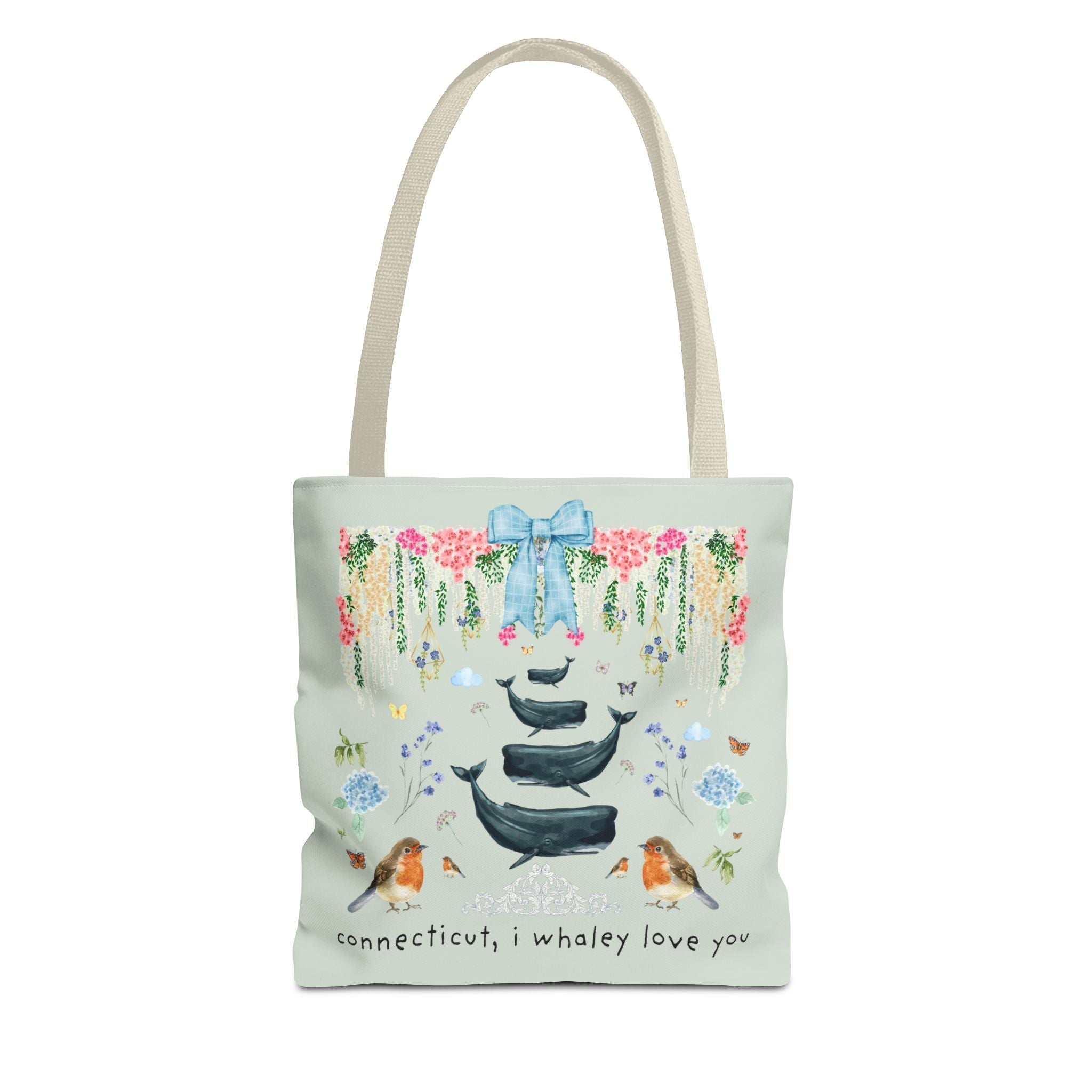 Cute Connecticut Tote Bag