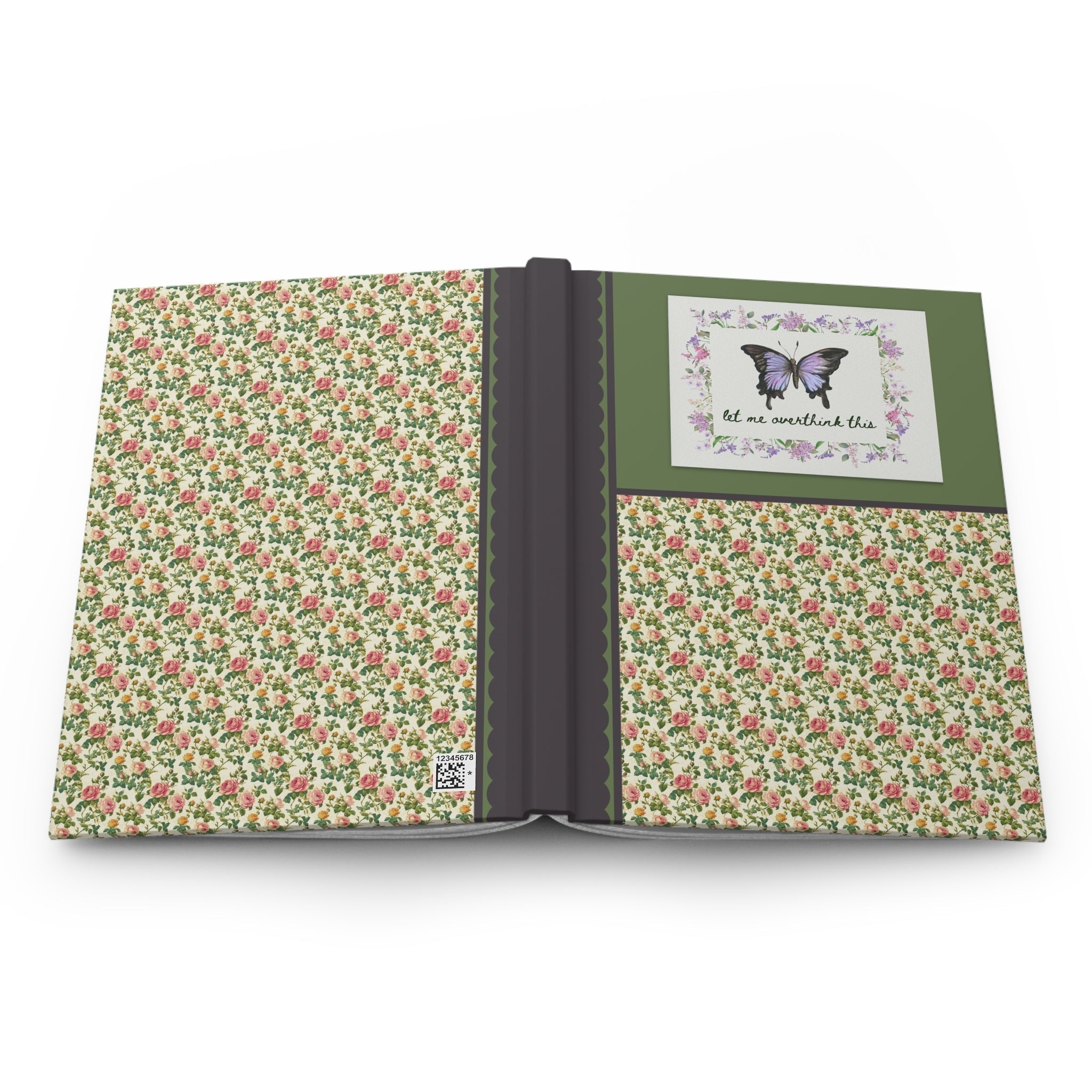Cute Cottagecore Journal with Flowers