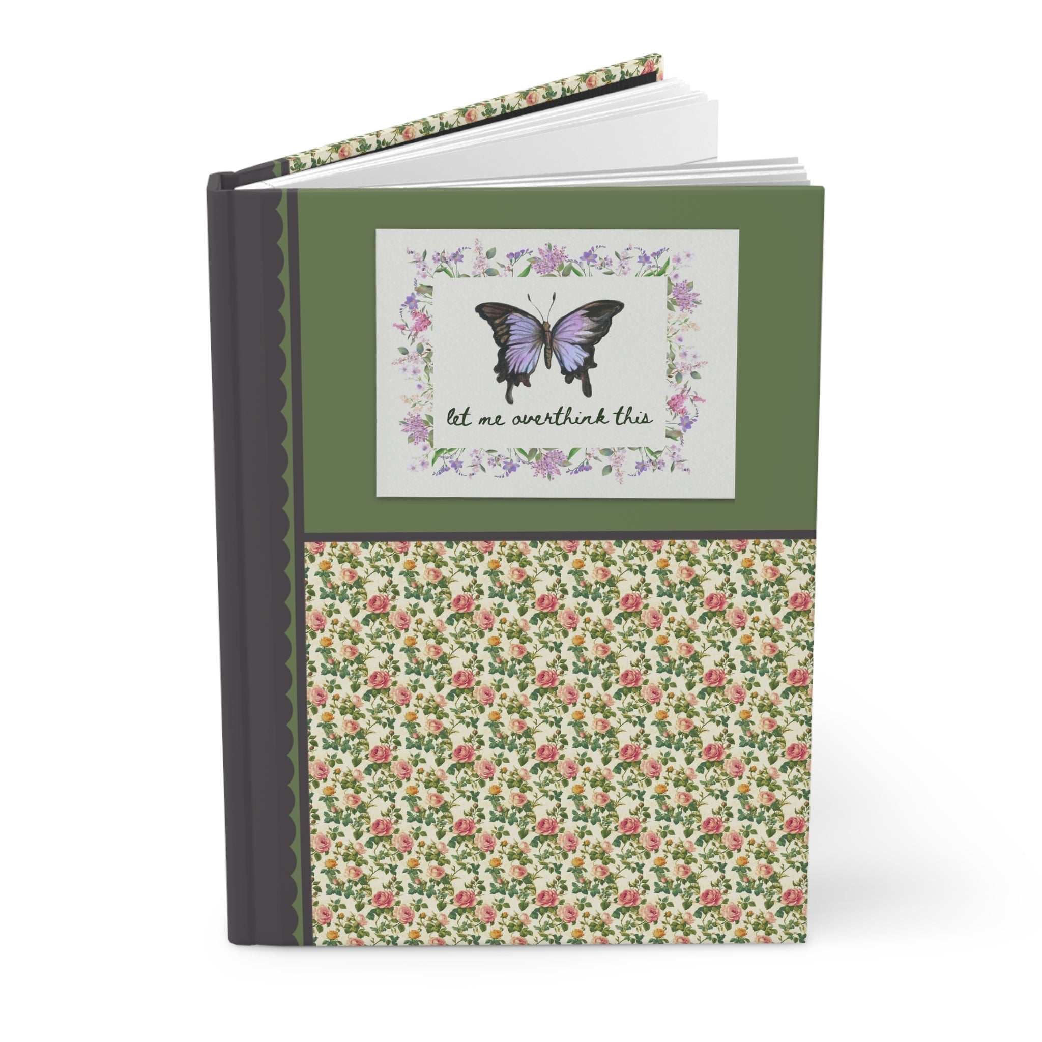 Cute Cottagecore Journal with Flowers