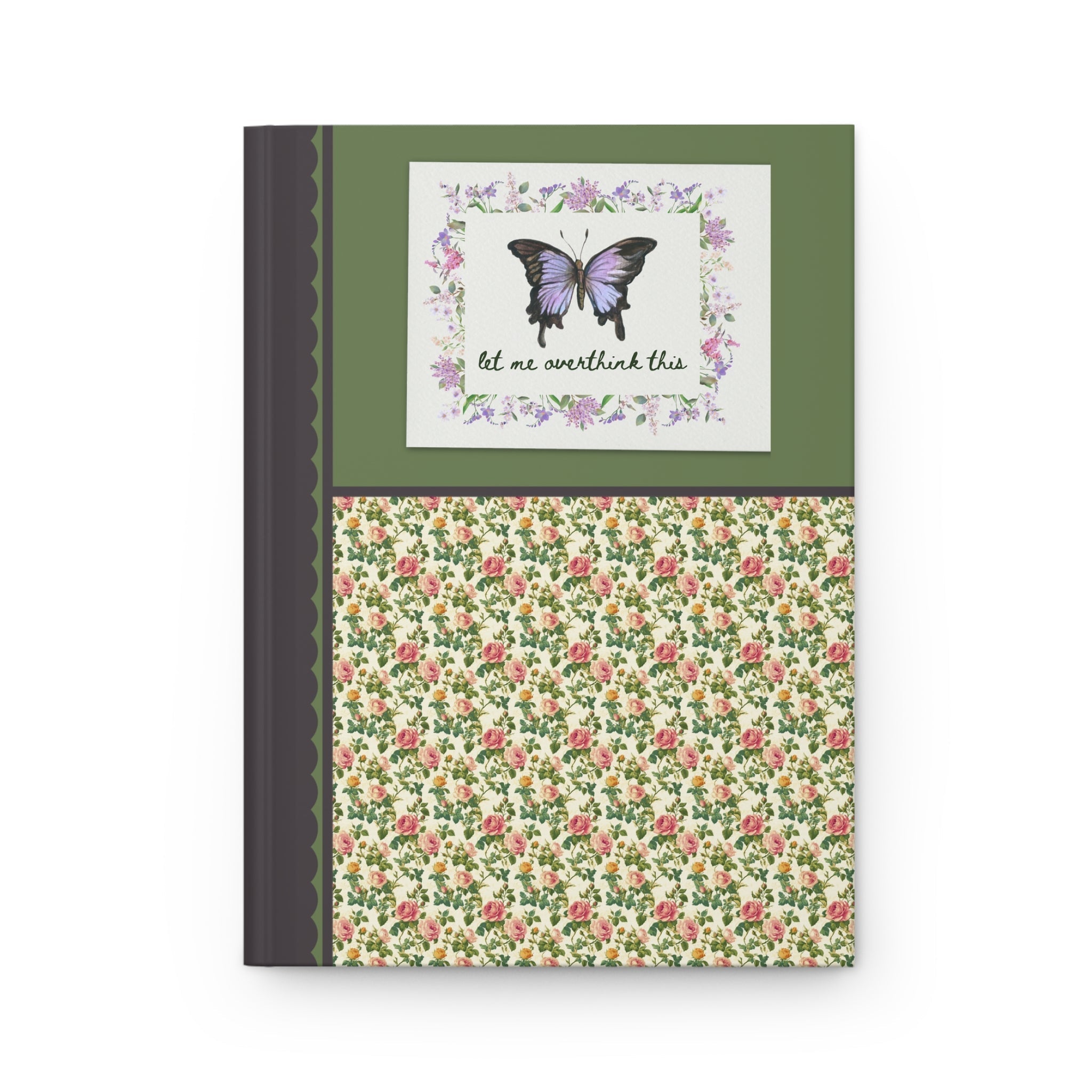 Cute Cottagecore Journal with Flowers