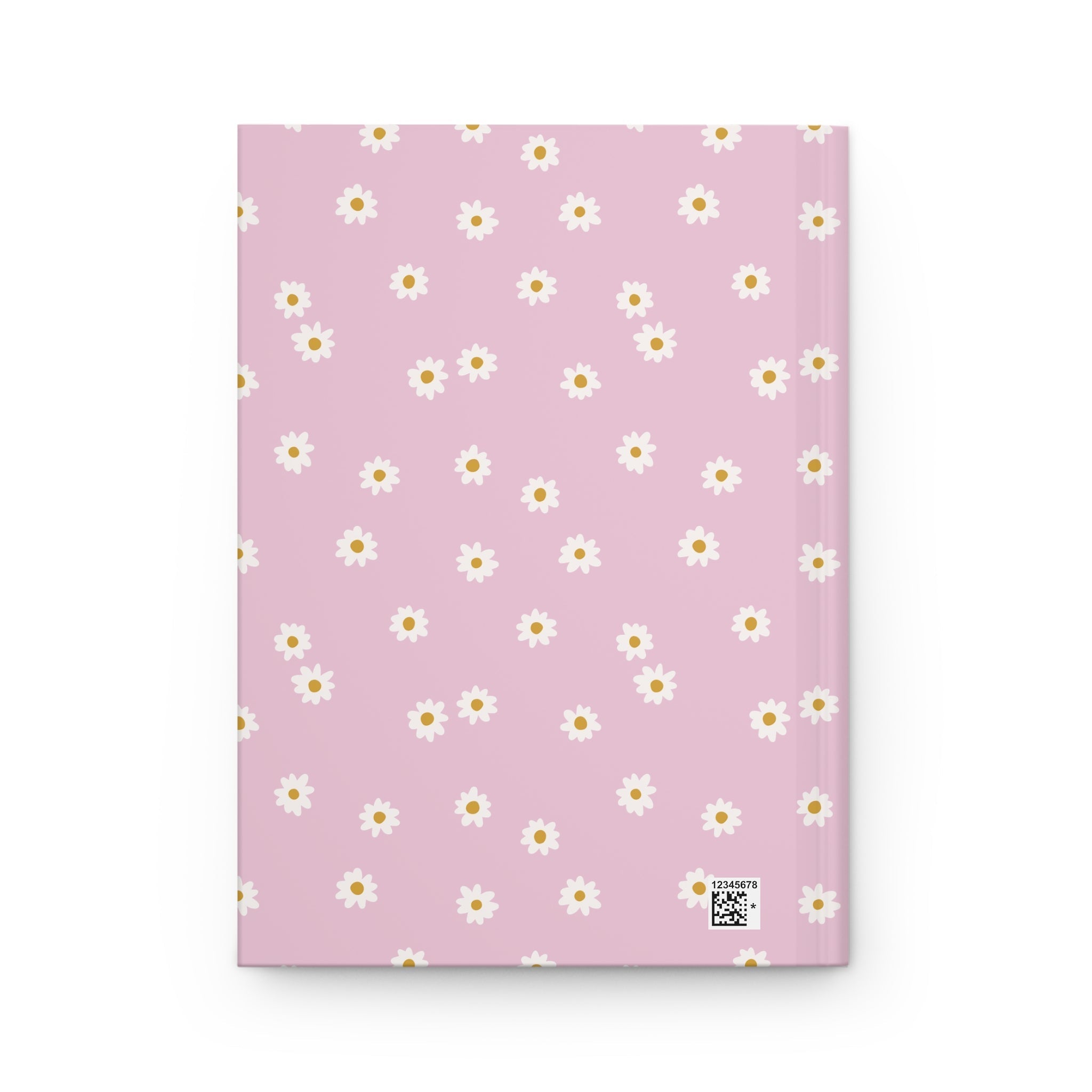 Cute Daisy Notebook for School or Work Meetings: Pastel Flower Hardcover Journal