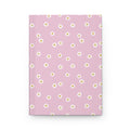 Cute Daisy Notebook for School or Work Meetings: Pastel Flower Hardcover Journal