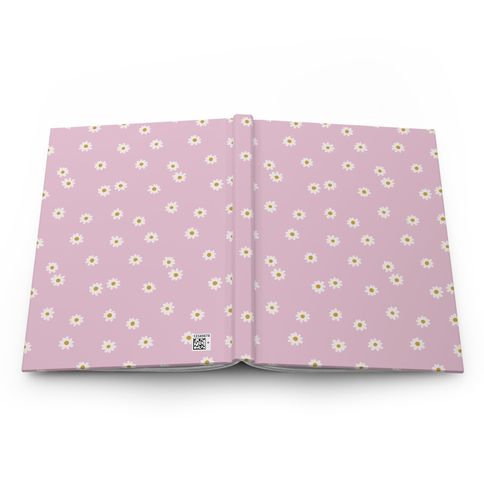 Cute Daisy Notebook for School or Work Meetings: Pastel Flower Hardcover Journal