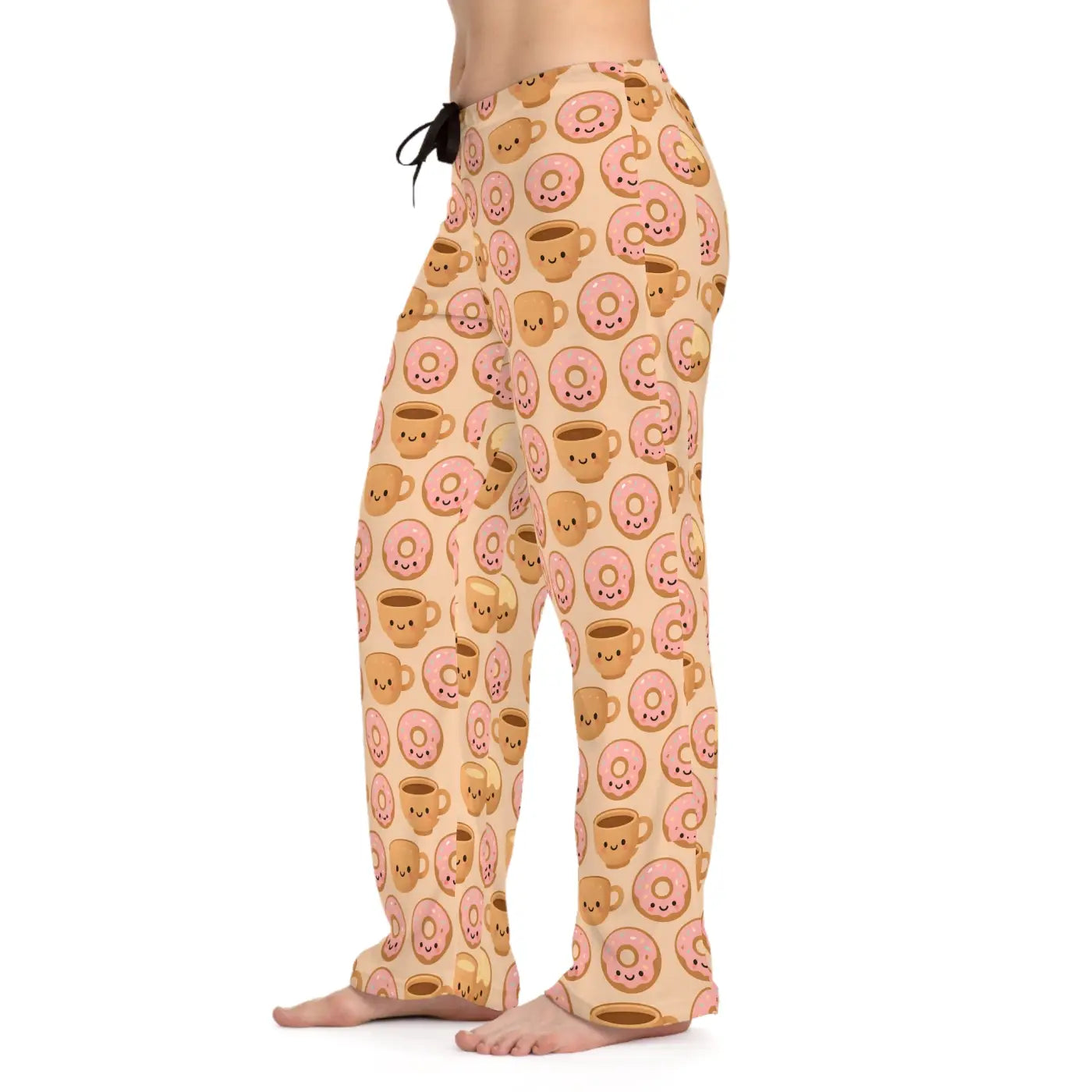 Donut Print Women's Pajama - Lightweight Fabric - DipaliZ