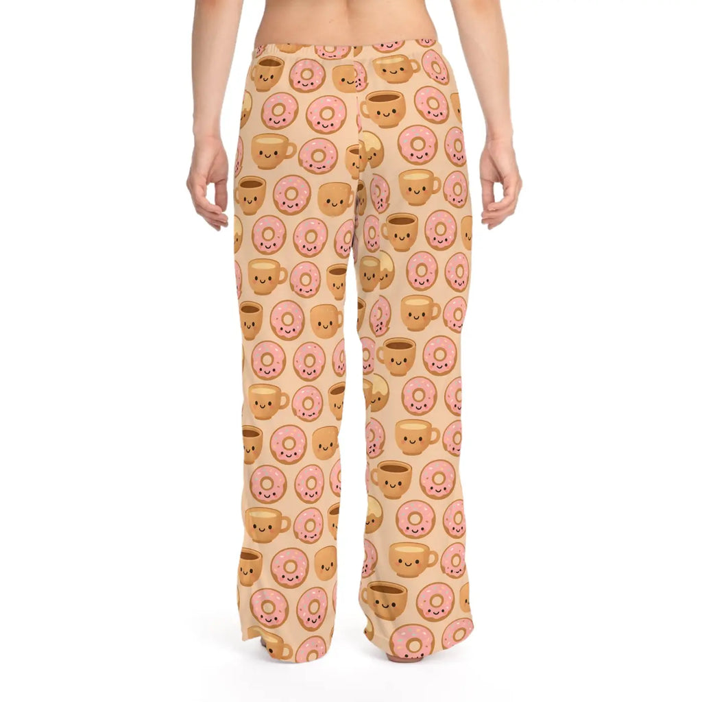 Donut Print Women's Pajama - Lightweight Fabric - DipaliZ