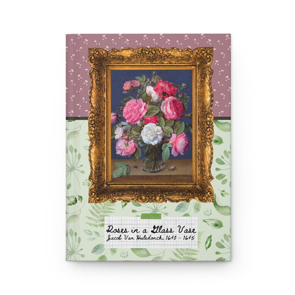 Roses in a Glass Vase Journal