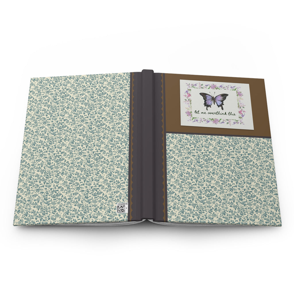 Cute Floral Notebook for Butterfly Lover