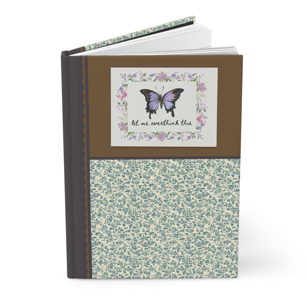 Cute Floral Notebook for Butterfly Lover