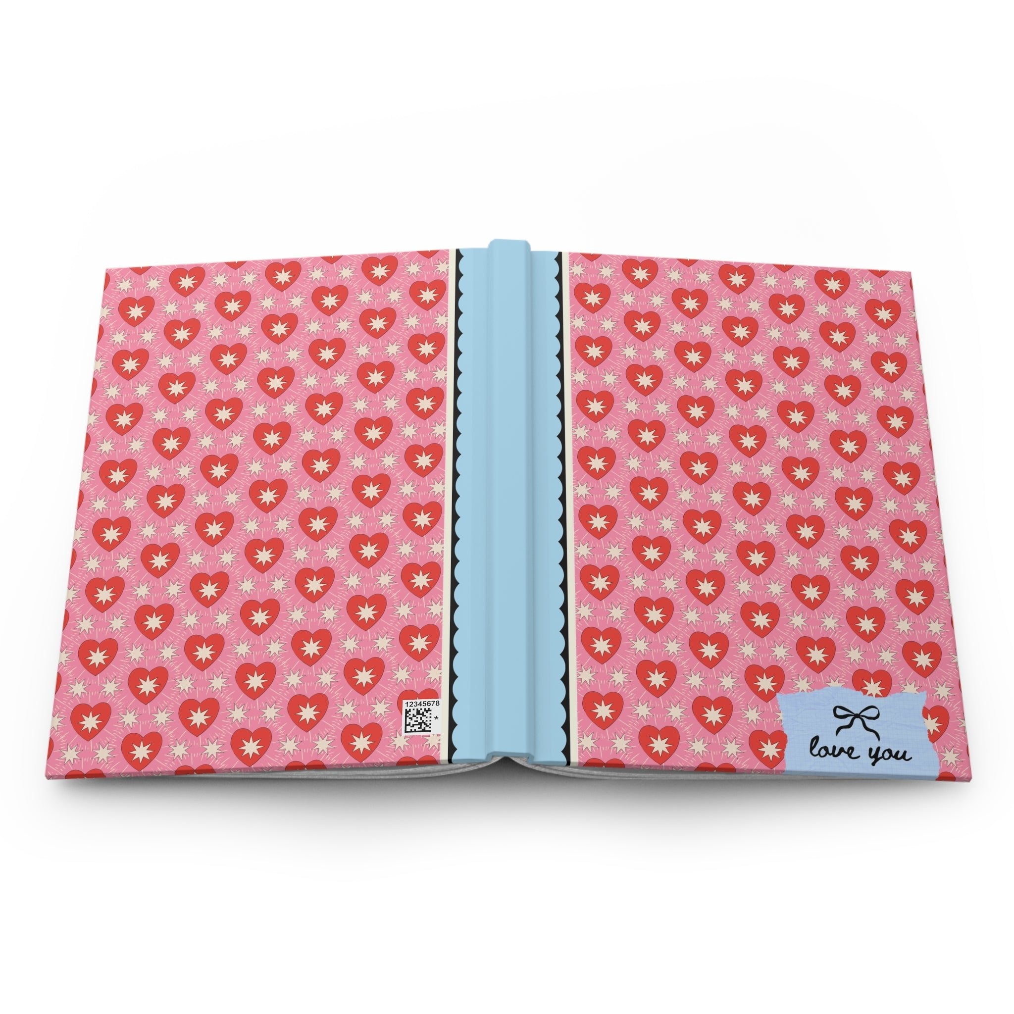Cute Heart Notebook for Valentine's Day