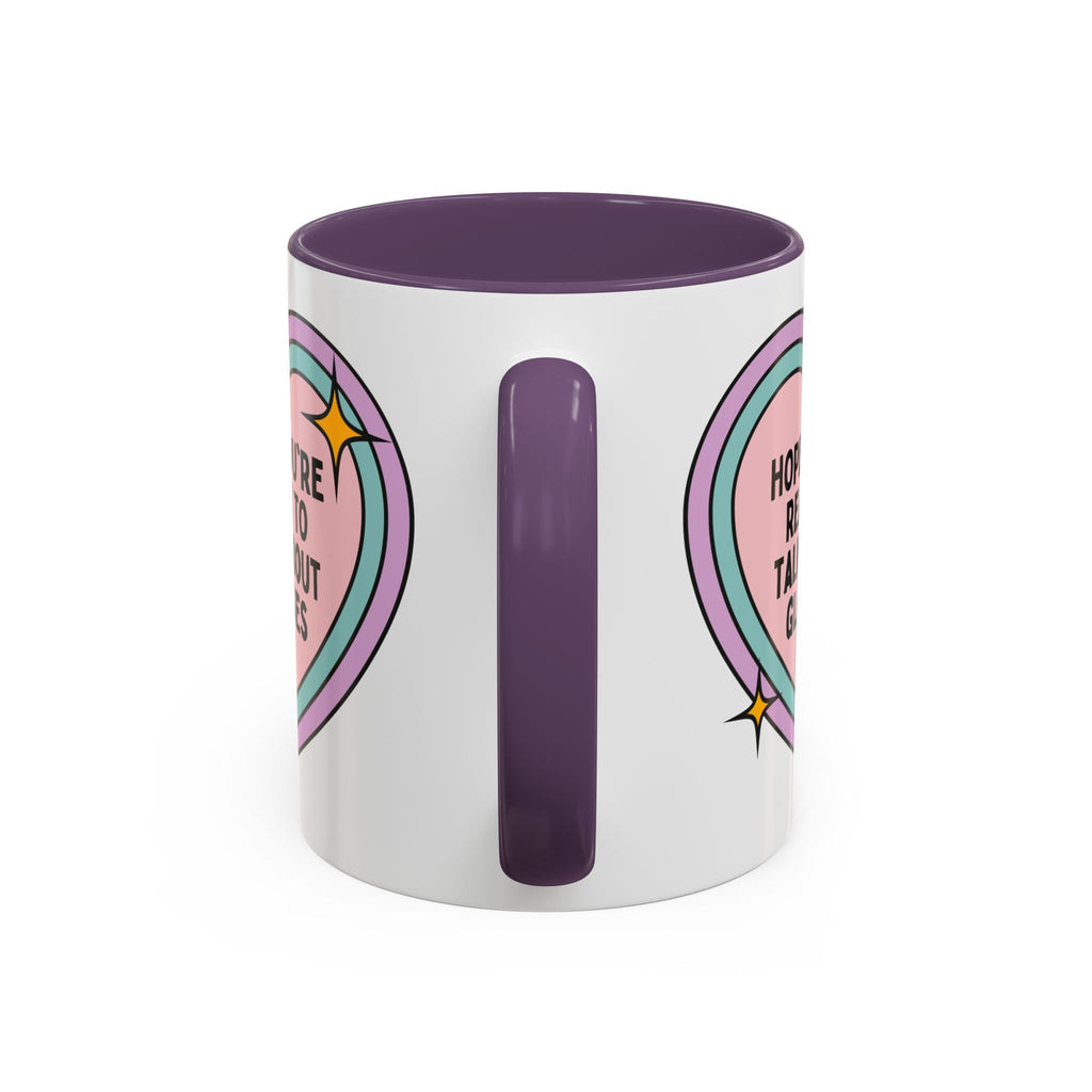 Cute Optometrist Coffee Mug: Hope You're Ready to Talk About Glasses