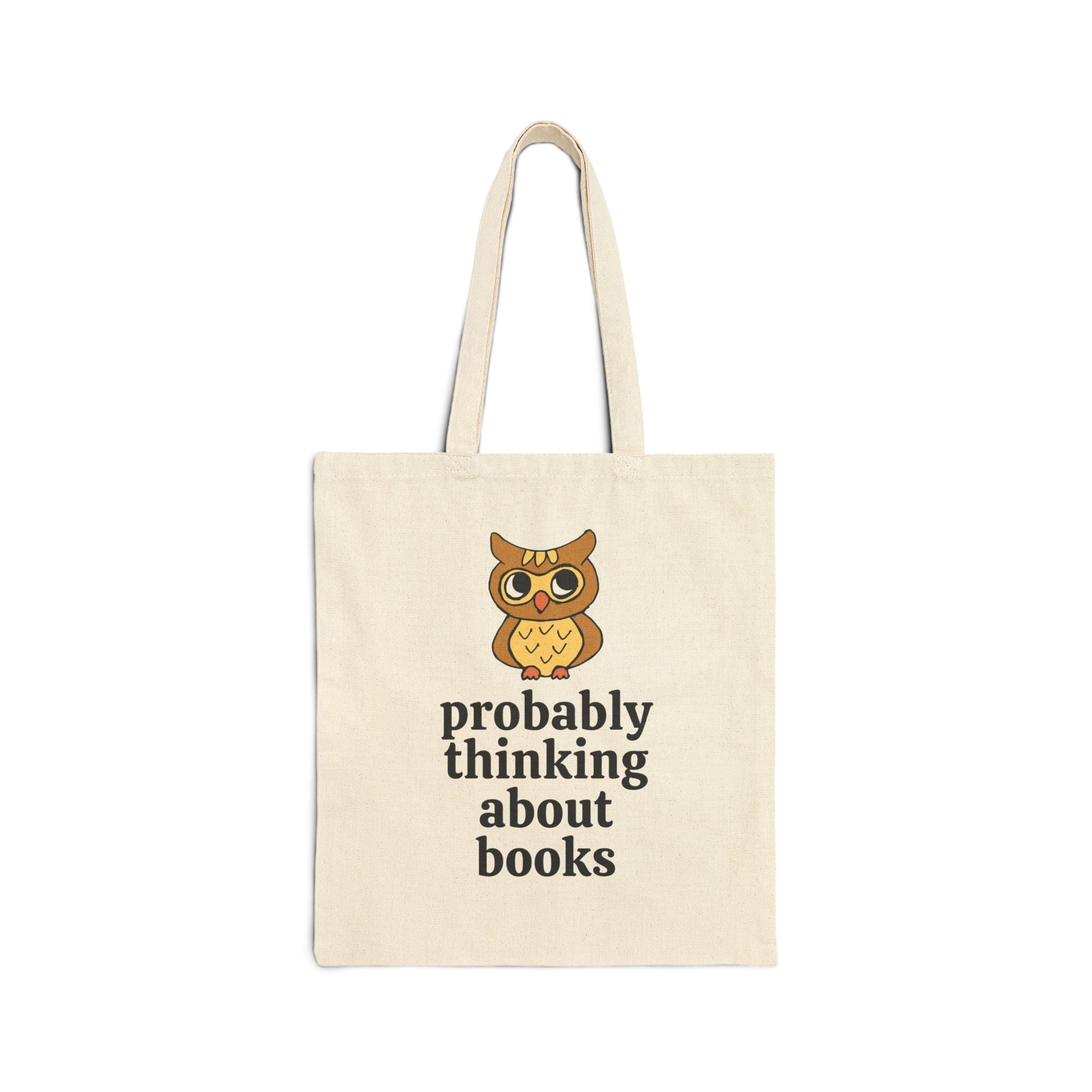 Cute Reading Tote Bag