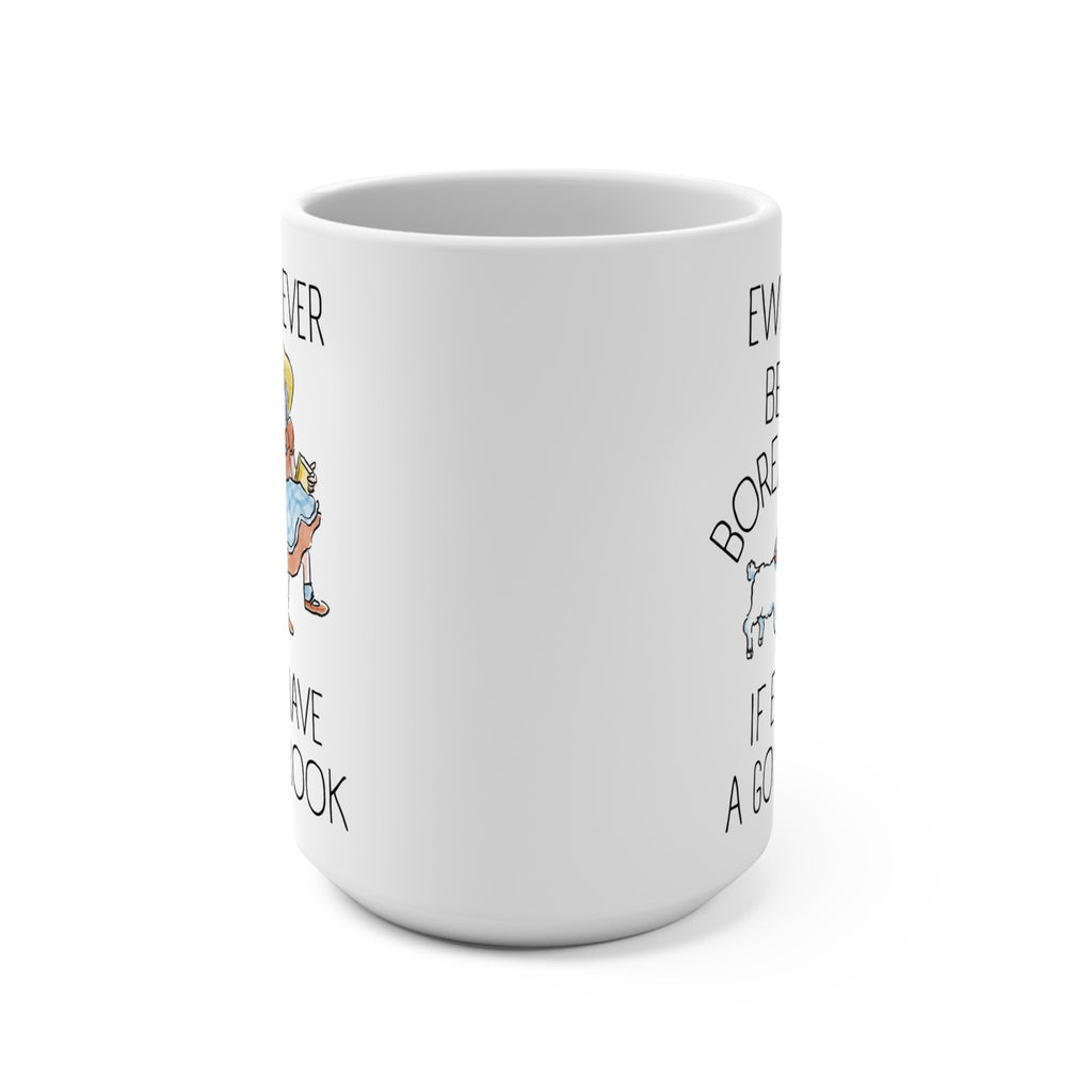Ewe'll Never Be Bored Bookish Mug