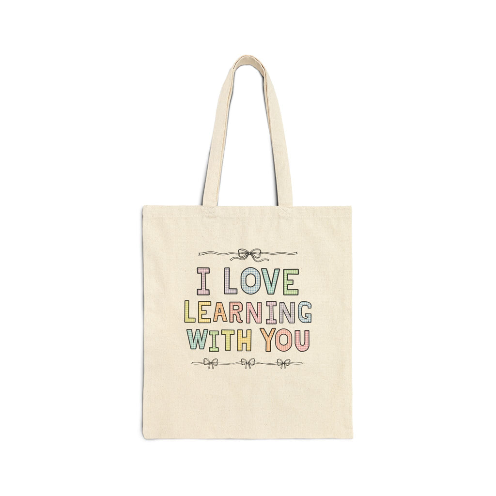 Cute Teacher Tote Bag