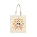 Cute Tote Bag with Boho Butterflies