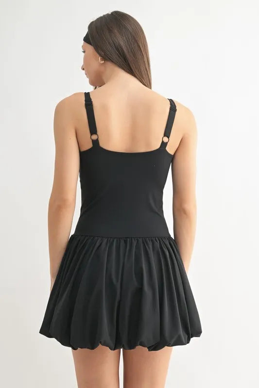 Spin It To Win It - Active Mini Dress