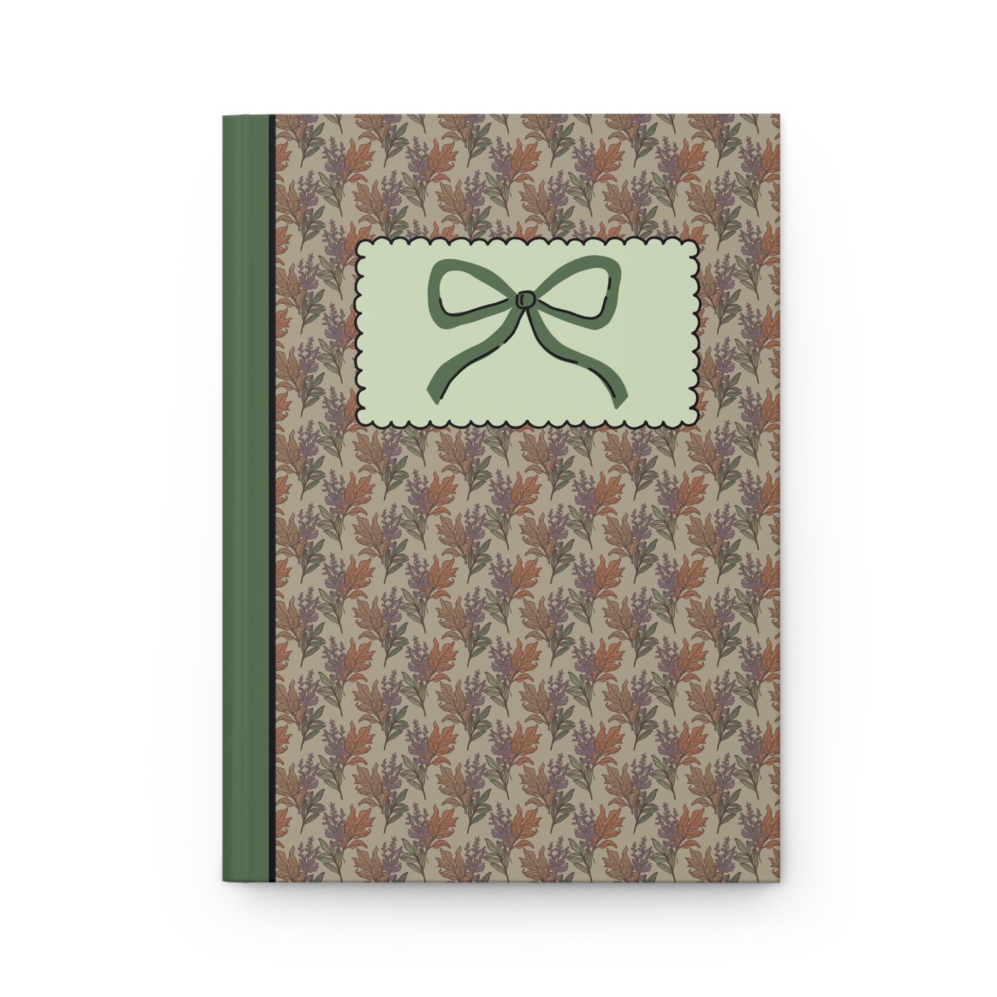 Dark Cottagecore Journal with Bow