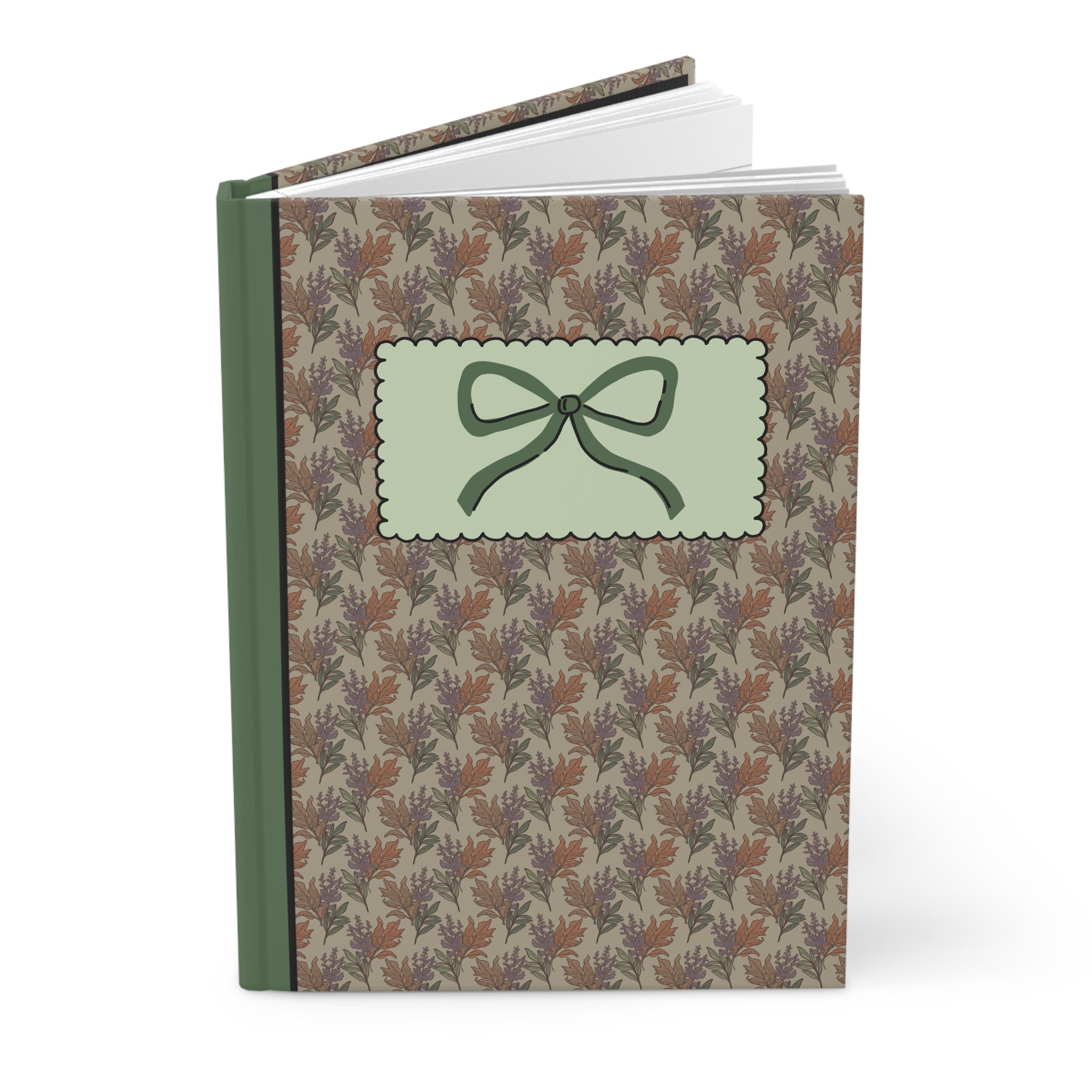 Dark Cottagecore Journal with Bow