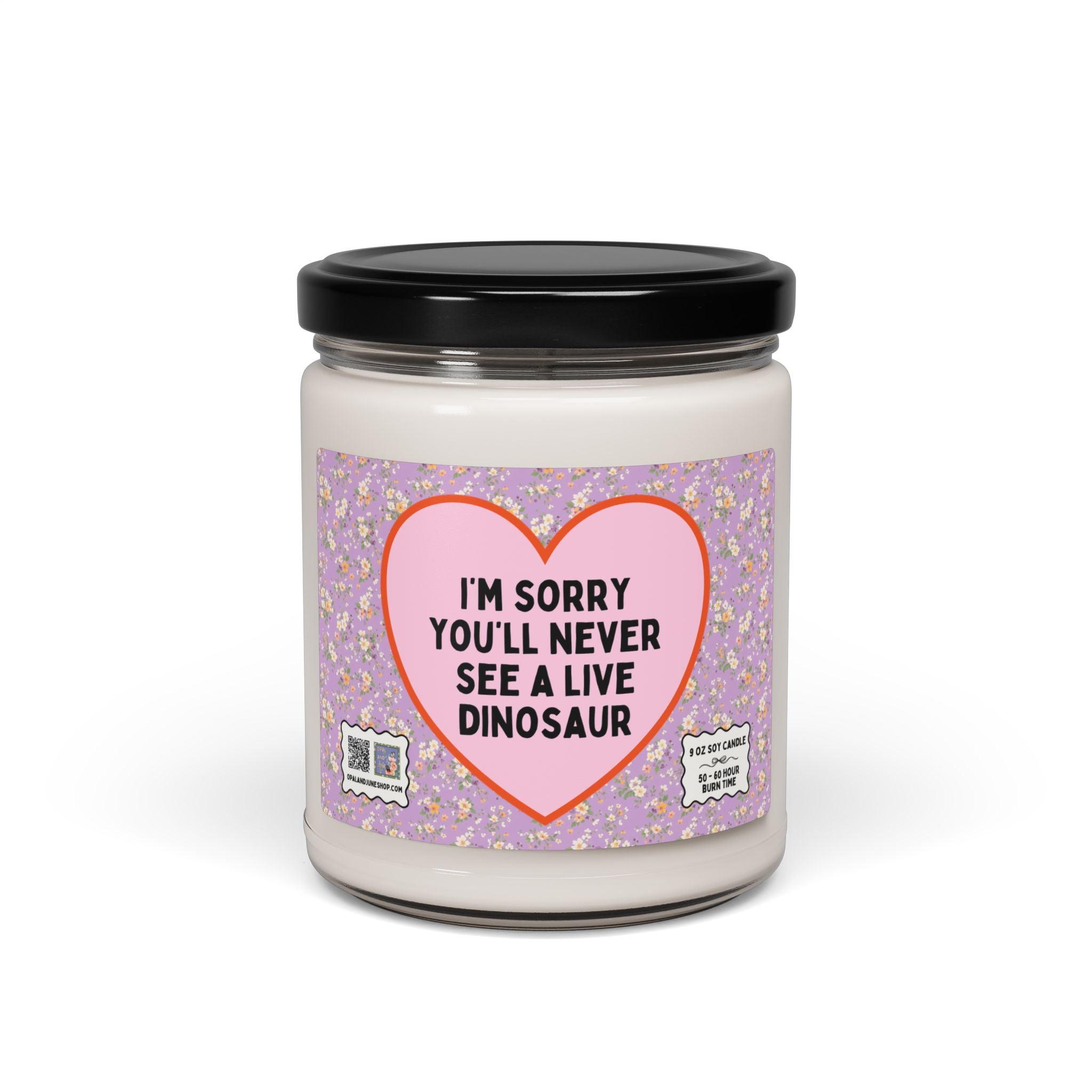 Dinosaur Lover Candle
