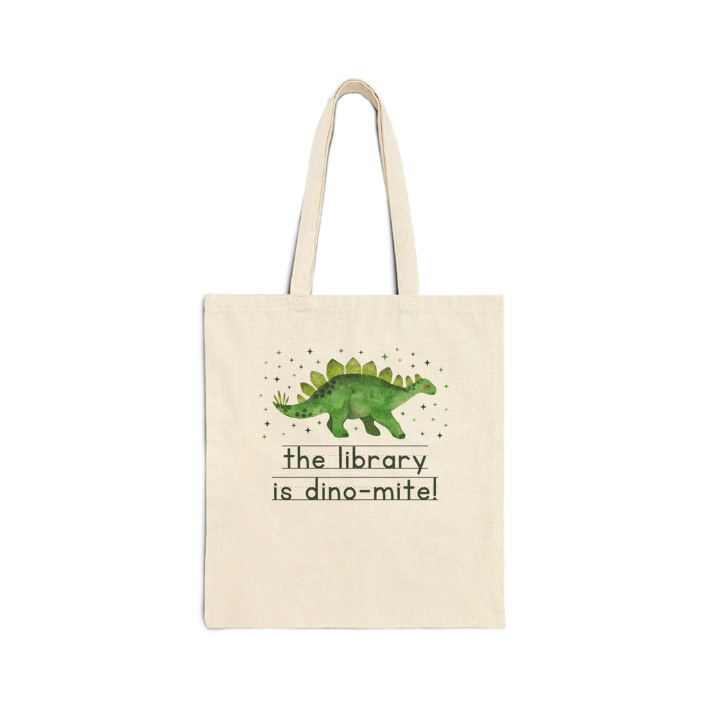 The Library is Dino-Mite Tote
