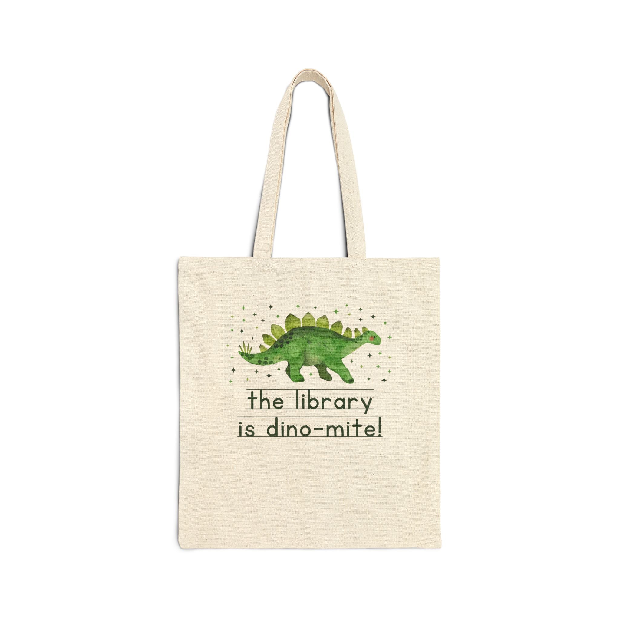 The Library is Dino-Mite Tote