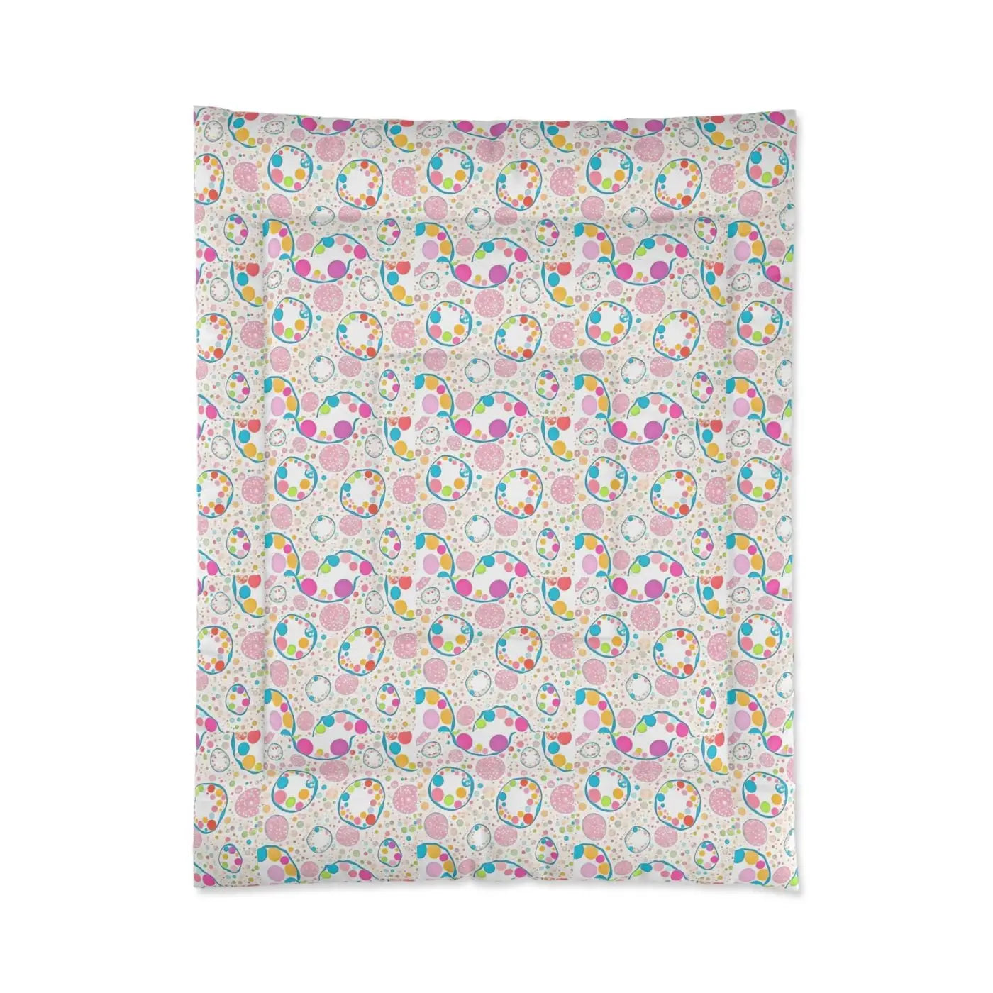 Vibrant Circles Comforter - Polyester Bedding - DipaliZ