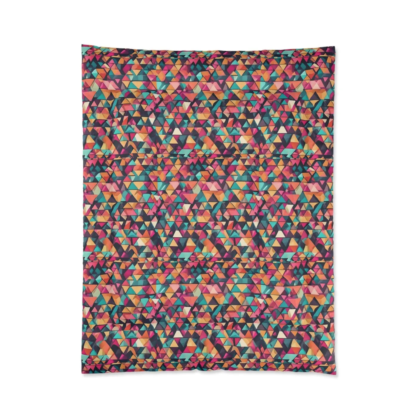 Colorful Geometric Abstract Polyester Comforter - DipaliZ