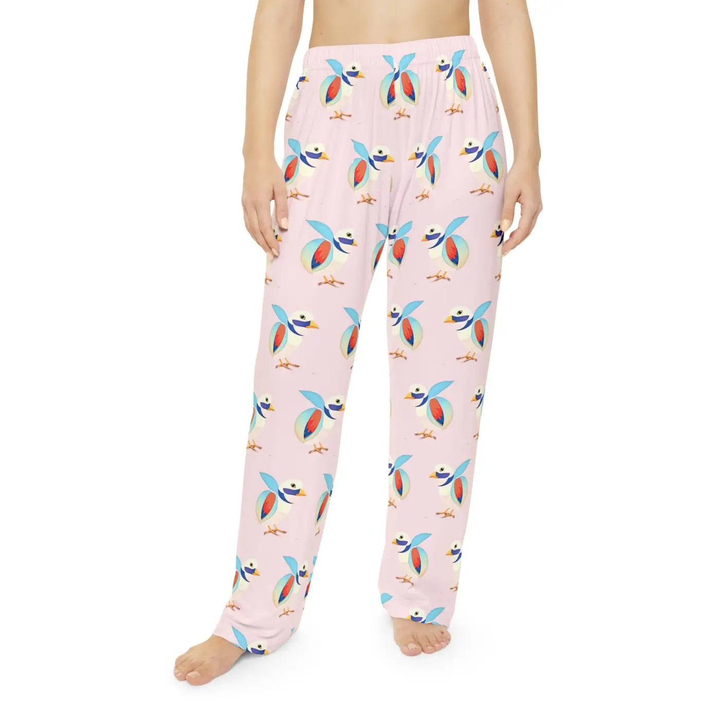 Cute bird, Women's Pajama Pants (AOP)