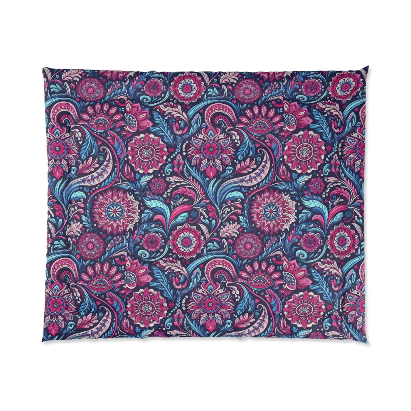 Cozy Indian Pattern Comforter - Eco-Friendly Gifts - DipaliZ