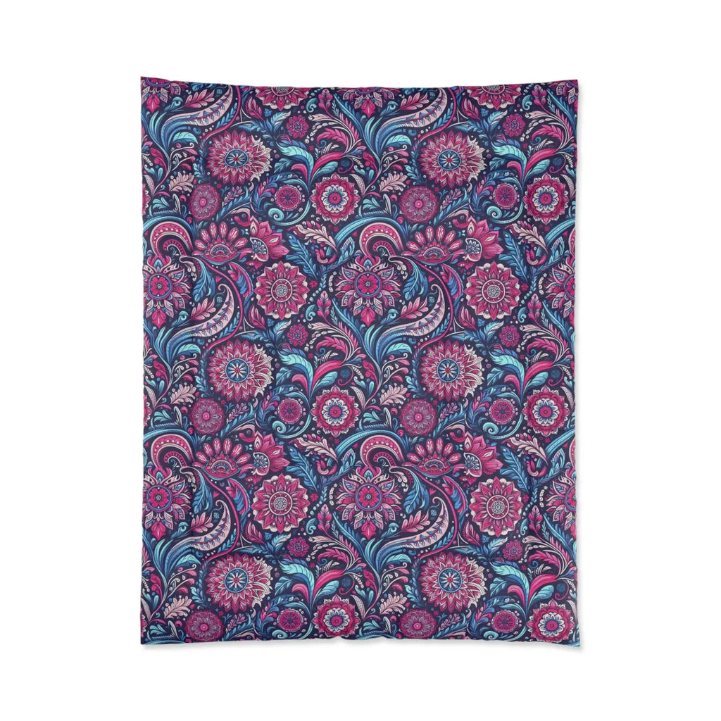 Cozy Indian Pattern Comforter - Eco-Friendly Gifts - DipaliZ