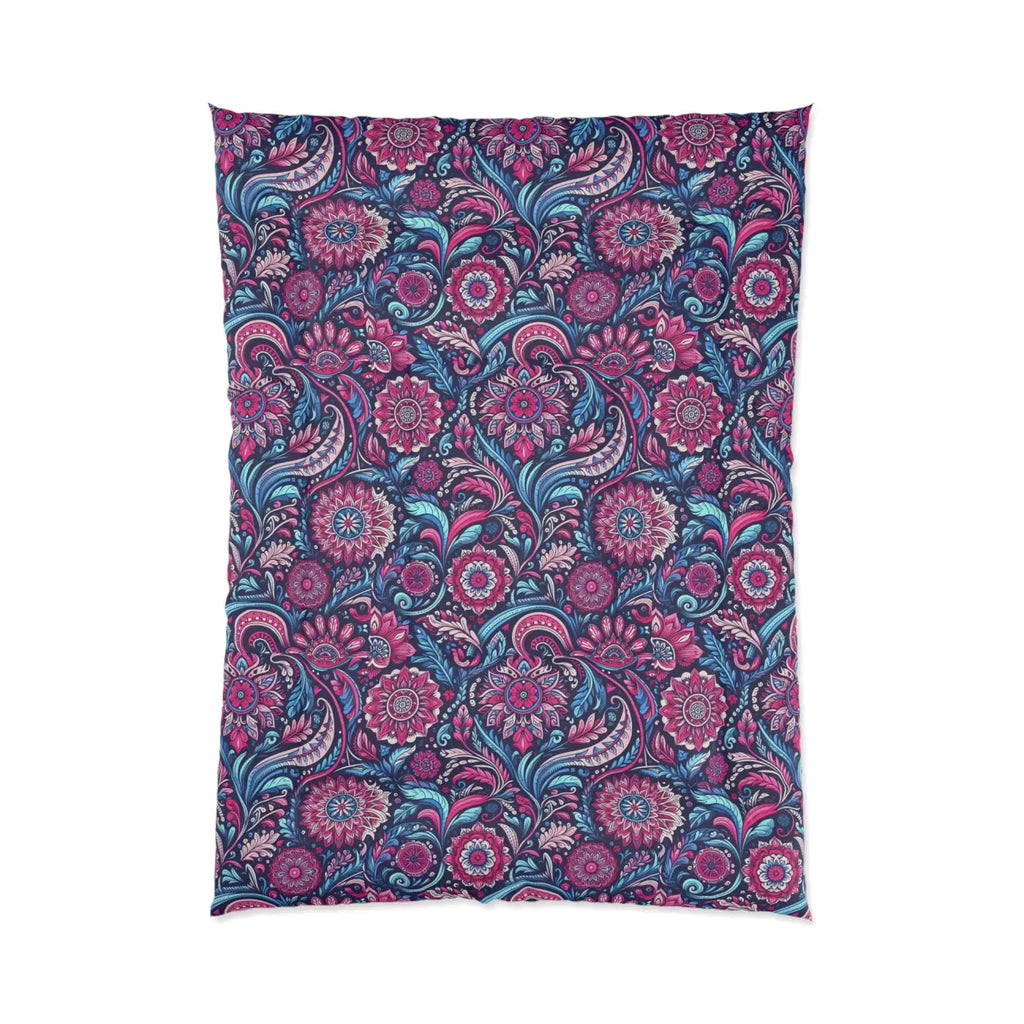 Cozy Indian Pattern Comforter - Eco-Friendly Gifts - DipaliZ