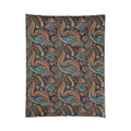 Cozy Paisley Pattern Comforter - Polyester Bedding - DipaliZ