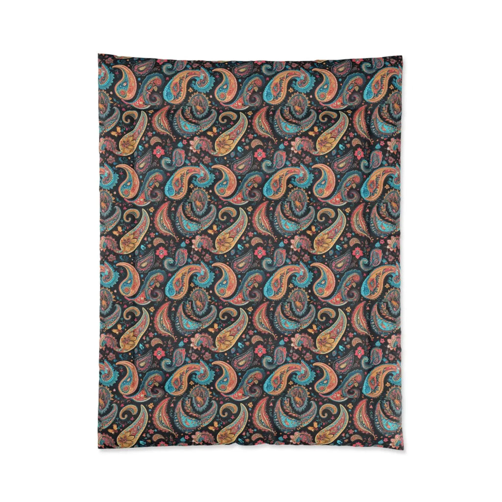 Cozy Paisley Pattern Comforter - Gifts For Her - DipaliZ