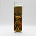 Saint Chihuahua Renaissance Dog Candle