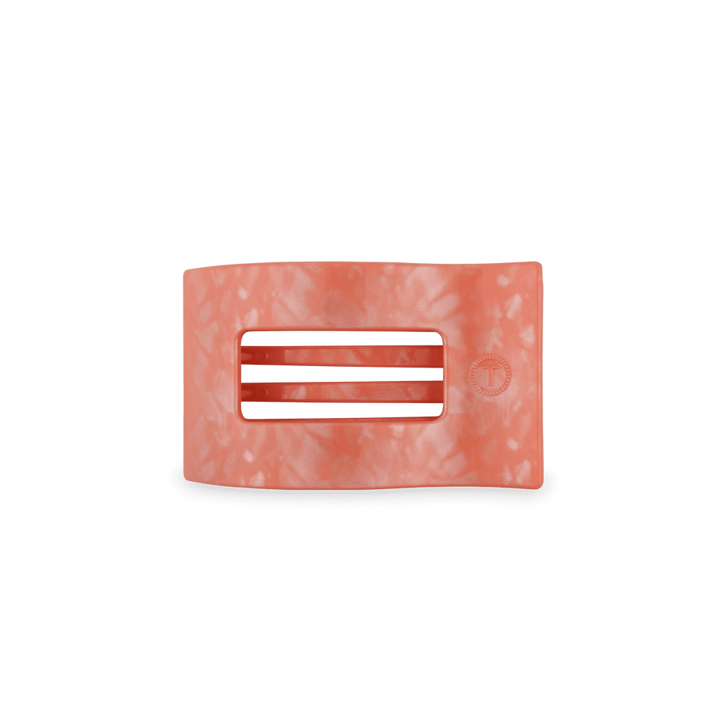 Dreamsicle Small Flat Rectangle Hair Clip