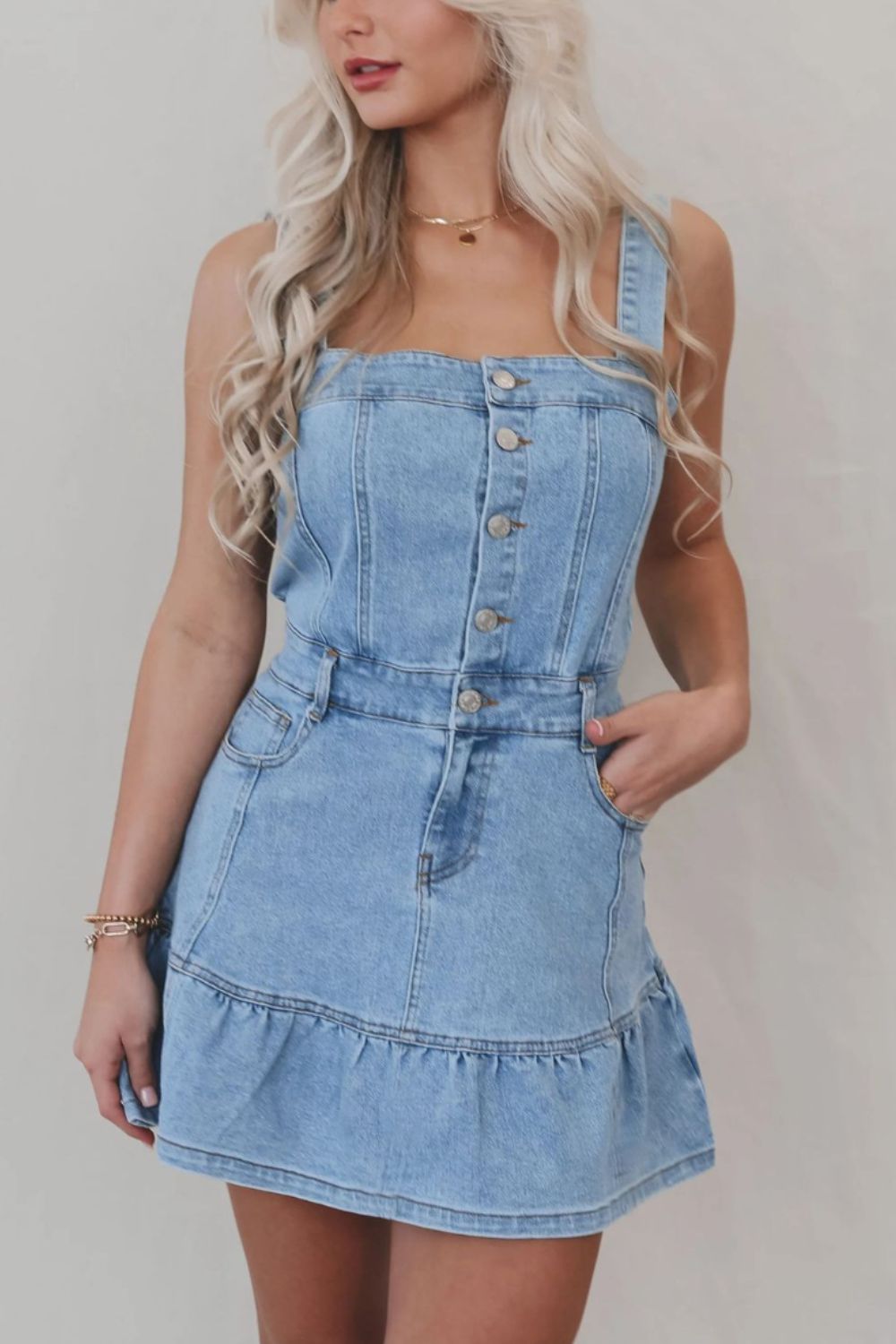 Denim Kisses - Dress