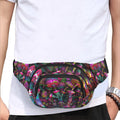 3D Psychedelic Mushrooms Ultimate Festival Fanny Pack Travel Sling Bag for Men Women Unisex