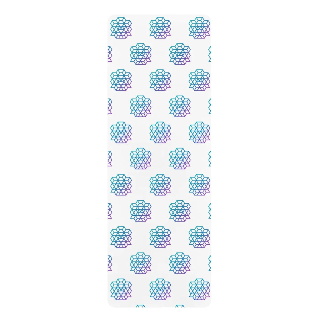 Pastel Lotus Eco Rubber Yoga Mat - Sustainable Grip - Dipaliz