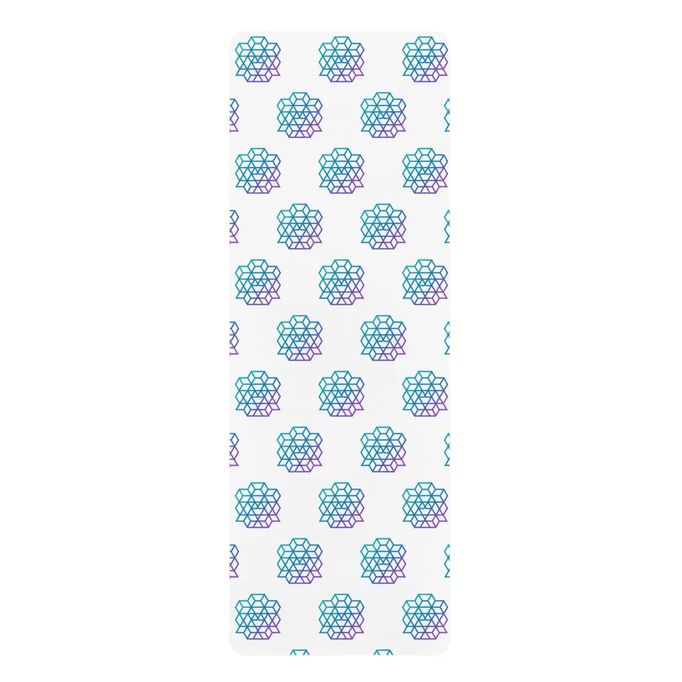Pastel Lotus Eco Rubber Yoga Mat - Sustainable Grip - Dipaliz