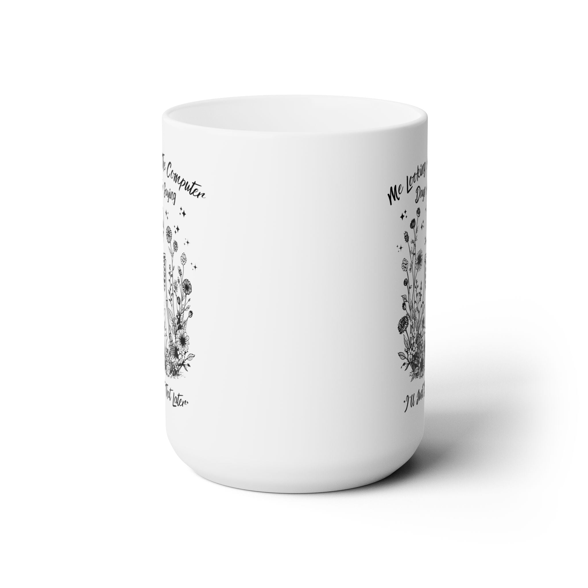 Edit That Later Coffee Mug
