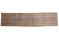 3.5x13.5 Vintage Fine Distressed Mahal Rug Runner