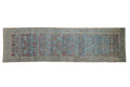 4x13.5 Vintage Distressed Hamadan Rug Runner