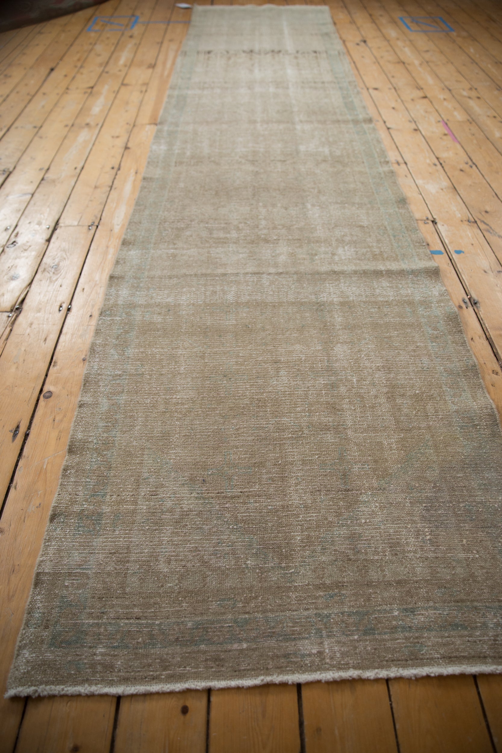 3x14 Vintage Fine Distressed Hamadan Rug Runner