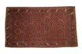 3x6 Vintage Distressed Belouch Rug Runner