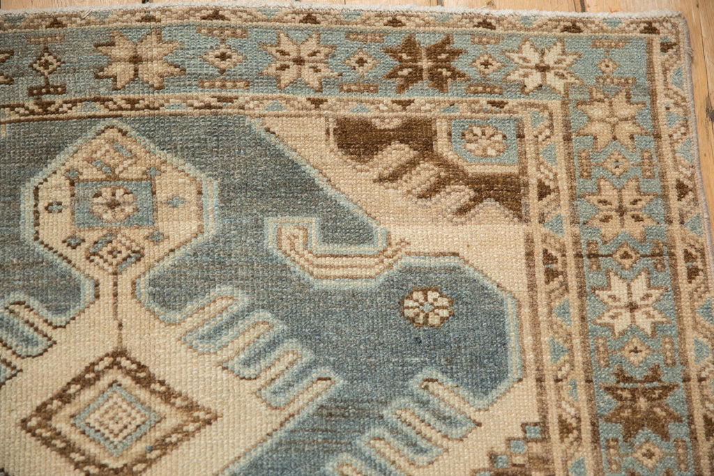 3.5x10 Vintage Distressed Malayer Rug Runner